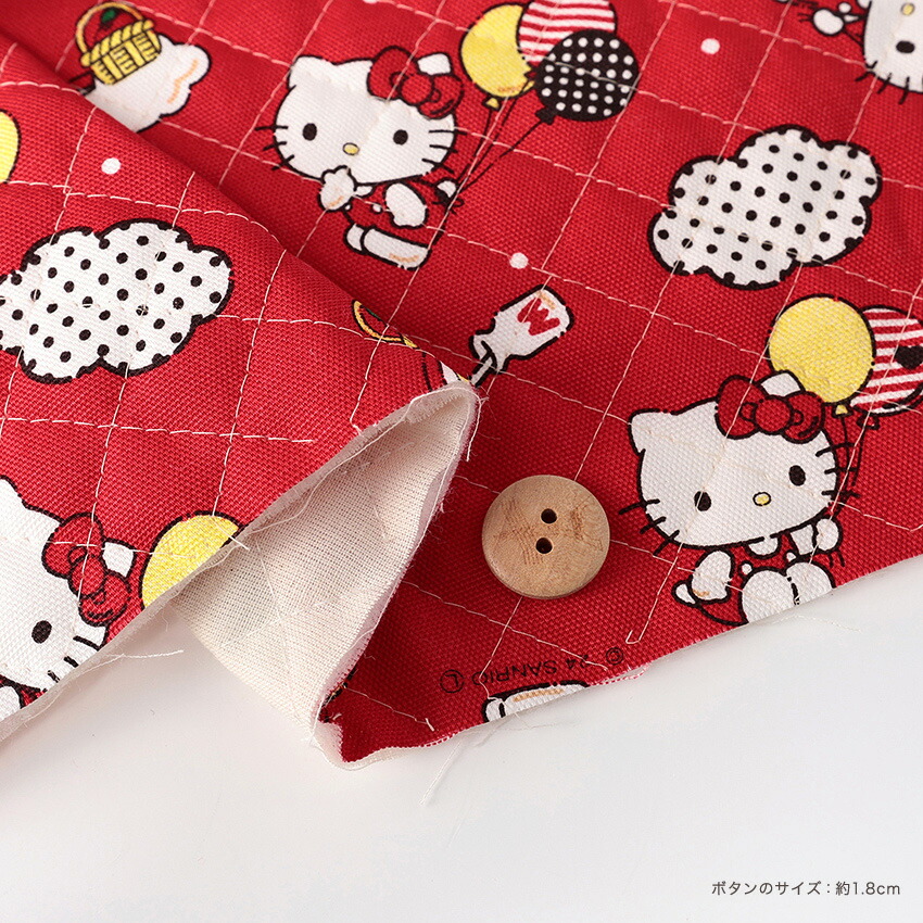 楽天市場】サンリオ ハローキティ ドットバルーン オックスキルト 50cm