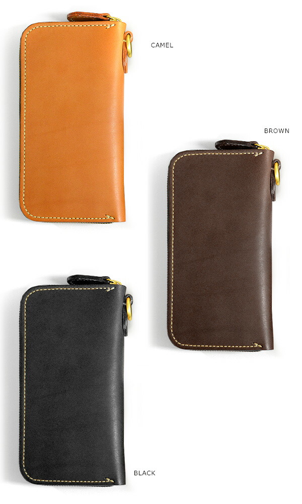 楽天市場】長財布 メンズ レディース 本革 ラウンドファスナー