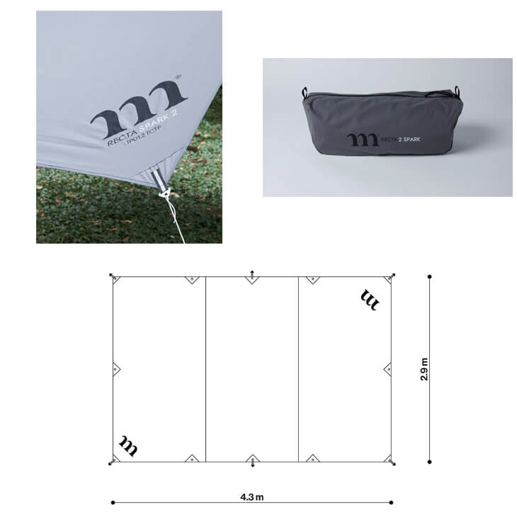 楽天市場】MURACO ムラコ RECTA 2 SPARK レクタ 2 スパーク キャンプ