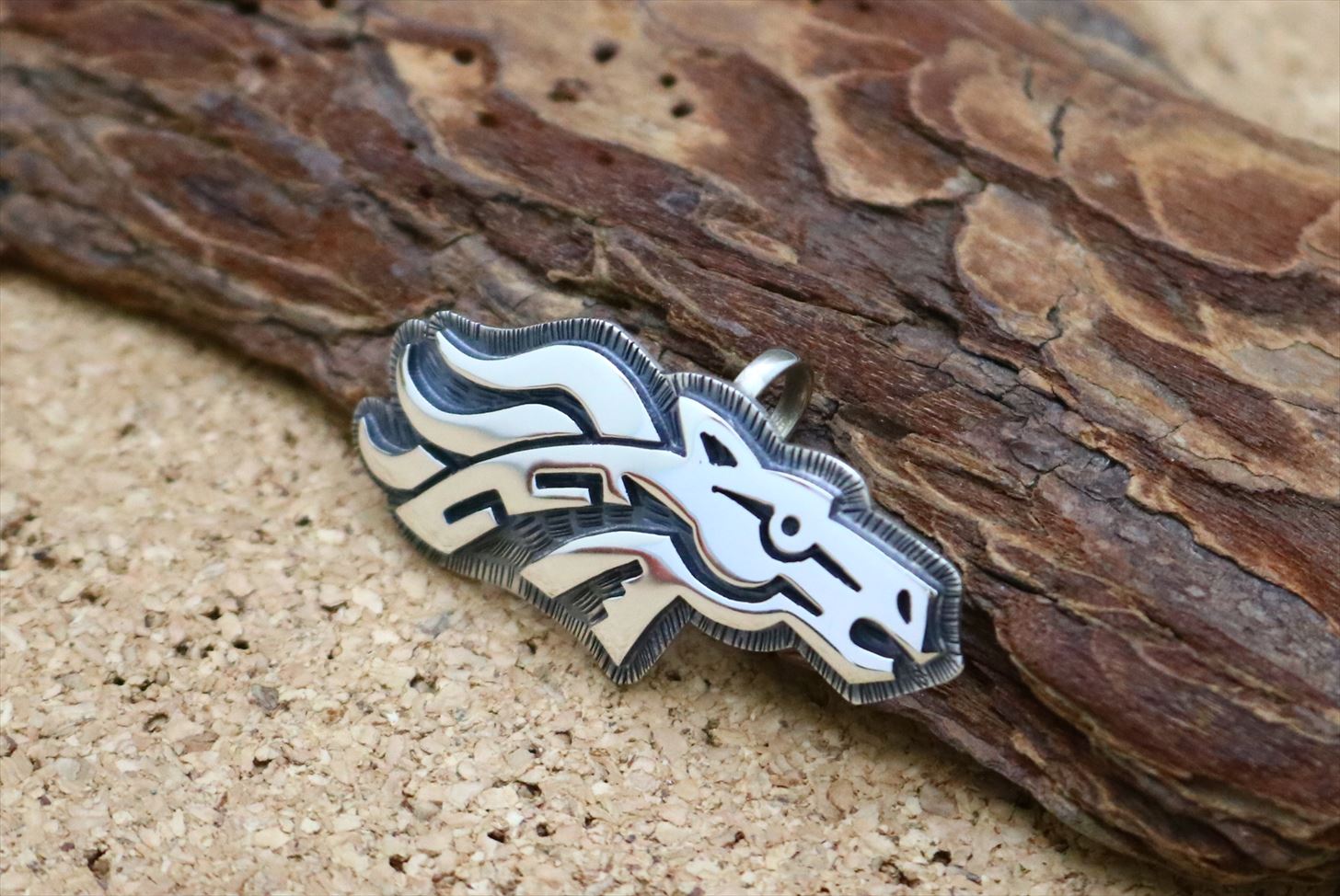 楽天市場】インディアンジュエリー ホピ族 馬 ウマ モチーフ