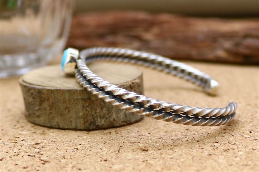 インディアンジュエリー ELVIRA BILL バングル スターリングシルバー