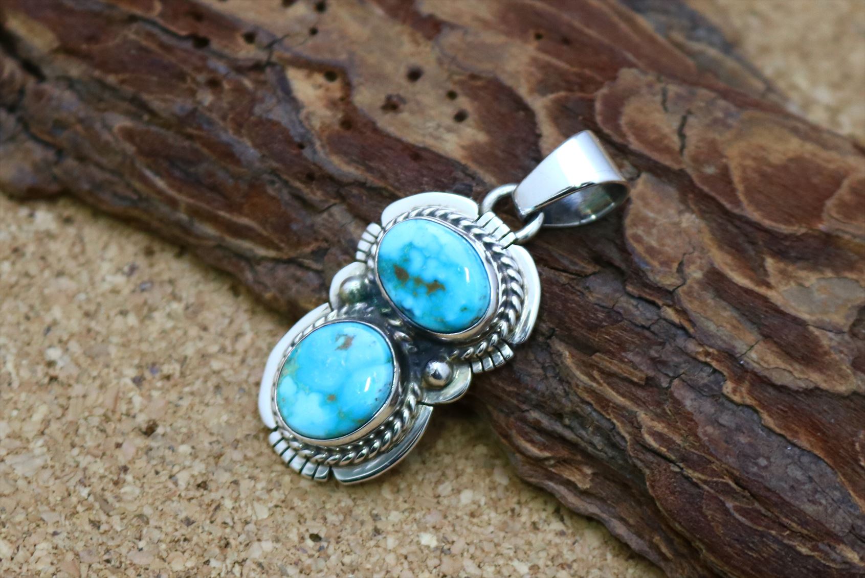 楽天市場】インディアンジュエリー ナバホ族 JS作 キングマン