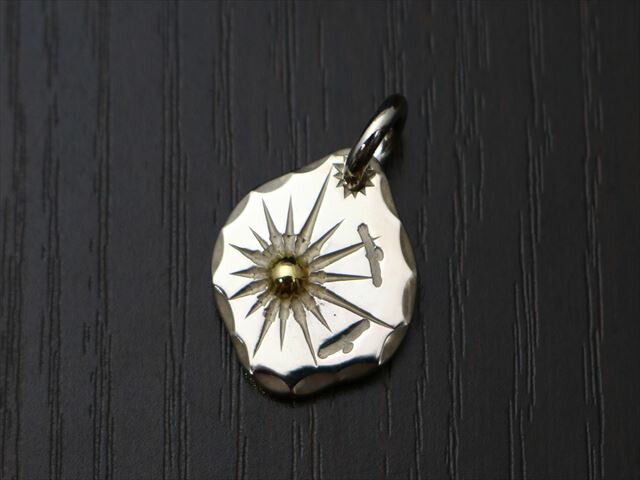 楽天市場】太陽 ペンダント トップ 矢じり型 S シルバー アメカジ