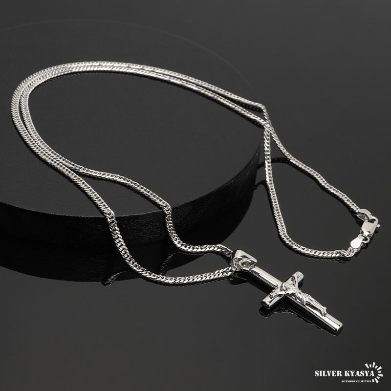 楽天市場】シルバー925 クロスネックレス ペンダント シルバー 6面