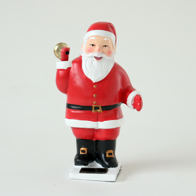 楽天市場】本日限定500円OFFクーポン☆ソーラー サンタクロース