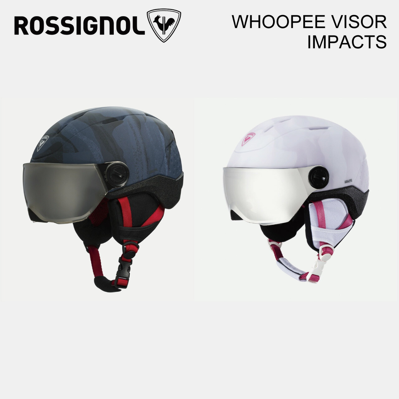 楽天市場】25-26 ROSSIGNOL ロシニョール WHOOPEE VISOR IMPACTS