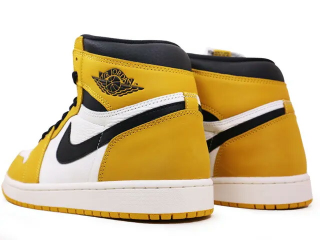 楽天市場】NIKE AIR JORDAN 1 RETRO HIGH OG YELLOW OCHRE/BLACK-SAIL