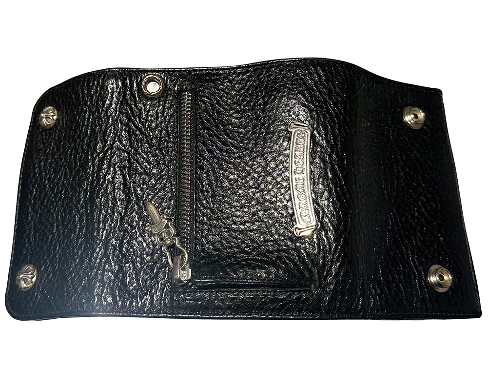 楽天市場】CHROME HEARTS MINI WAVE WALLET CROSS BUTTON クロムハーツ