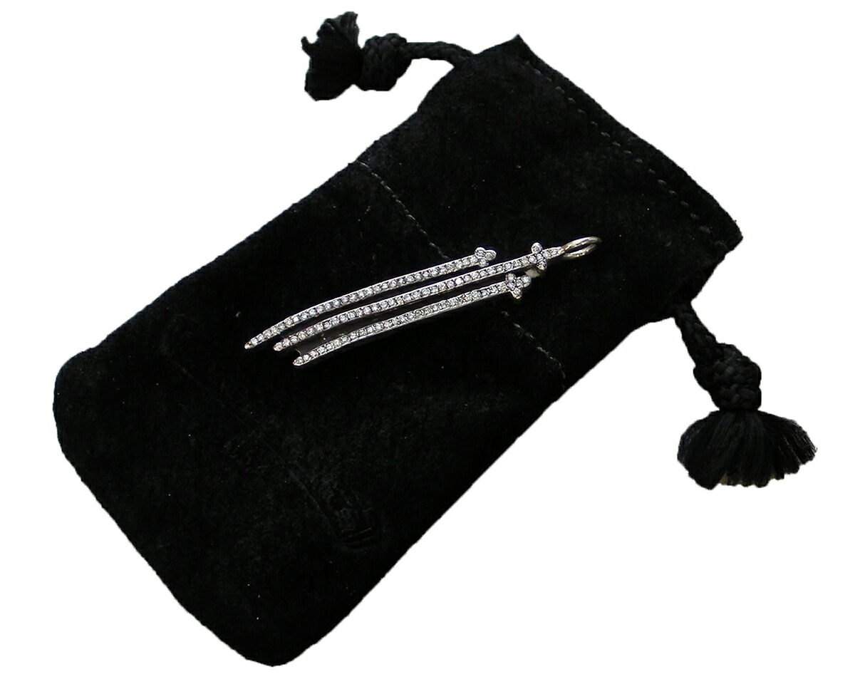 楽天市場】CHROME HEARTS RS3 CROSS CHARM WITH PAVE DIAMOND クロム