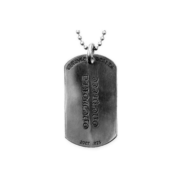 楽天市場】CHROME HEARTS DOG TAG FLERKNEE / DIAMOND クロムハーツ