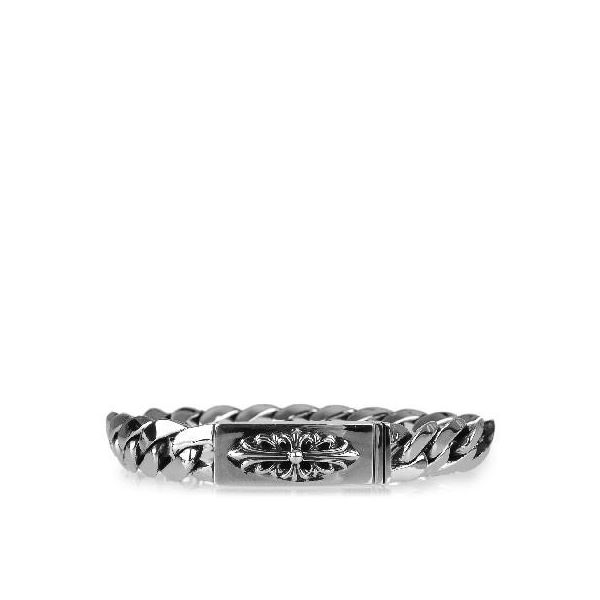 楽天市場】CHROME HEARTS BABY I.D. FLORAL CROSS MOTIFF BRACLET