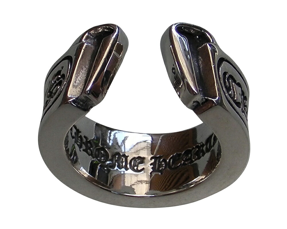楽天市場】CHROME HEARTS SCROLL LABEL RING クロムハーツ CH