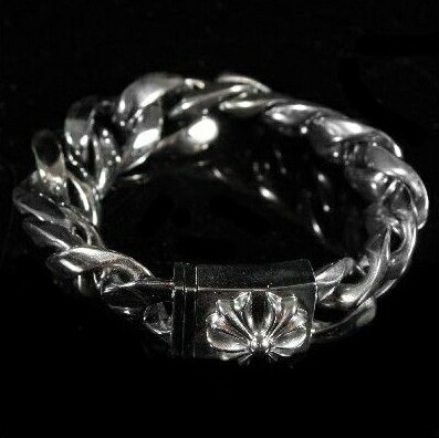 楽天市場】クロムハーツ ラージ ＃3 クラシックリンク ブレスレット