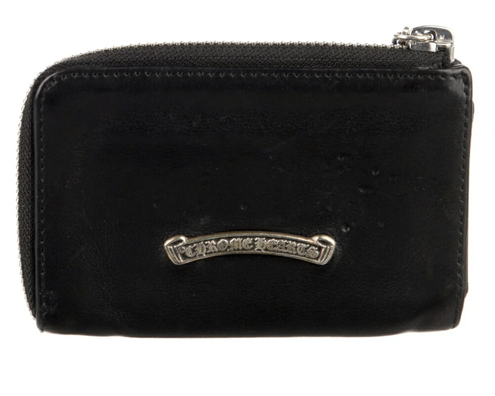 楽天市場】CHROME HEARTS LEATHER ZIP PAPER CHAIN COIN POUCH W/CLIP