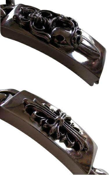 楽天市場】クロムハーツ ダブルID ブレスレット フローラルクロス