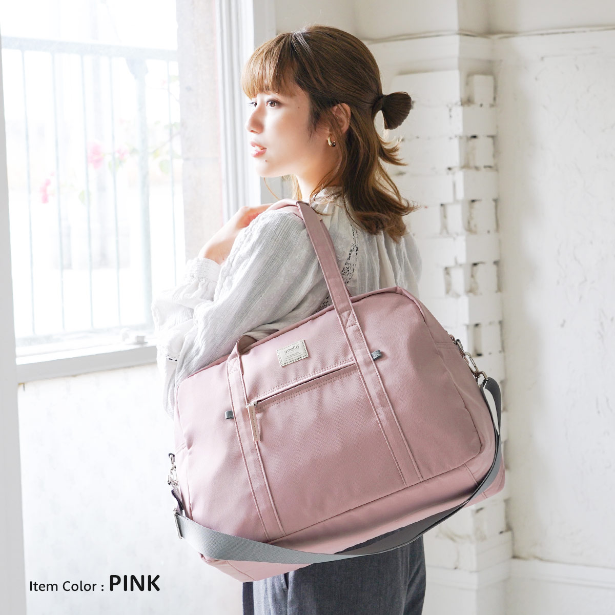 楽天市場】ボストンバッグ 旅行 大容量 Lサイズ レディース 2泊 3泊