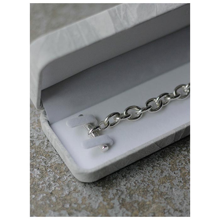 楽天市場】インチ Intch. エリプス スターリングシルバー チェーン