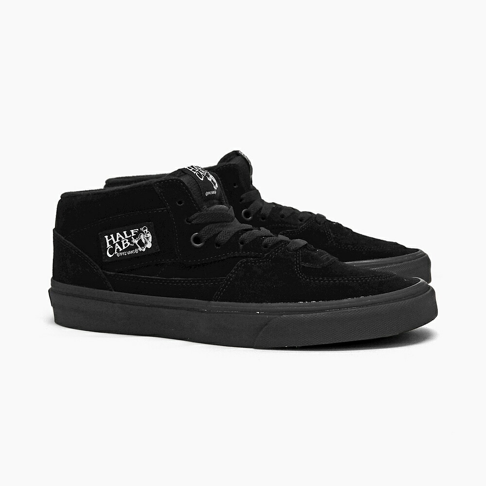 楽天市場】【最強配送】バンズ ハーフキャブ オールブラック VANS HALF