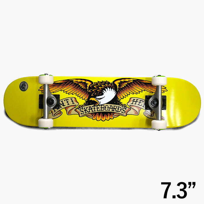 楽天市場】【スケボー コンプリート 7.3 7.5 7.75 8.25 8】ANTIHERO