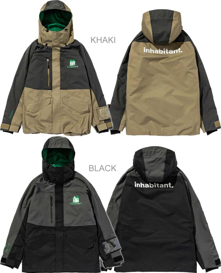 楽天市場】INHABITANT インハビタント ECO polyester Twill 2L JK