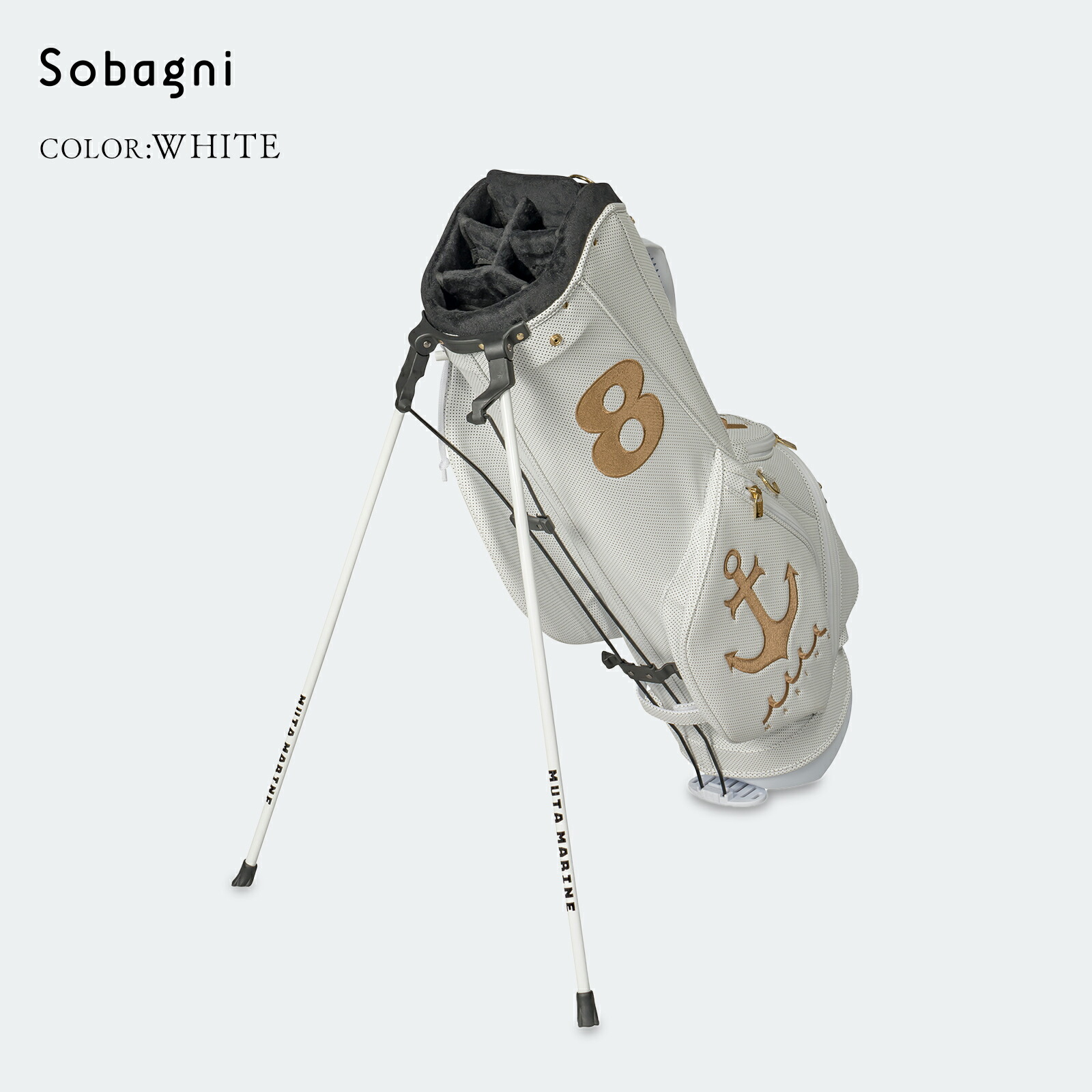 楽天市場】【muta パンチングエシカルレザー25SS キャディバッグ