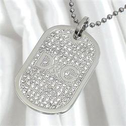 楽天市場】D&G/ドルチェ＆ガッバーナ D＆Gロゴ ラインストーンロゴ