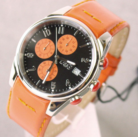 楽天市場】D&G TIME ドルチェ＆ガッバーナ SANDPIPERクロノグラフ