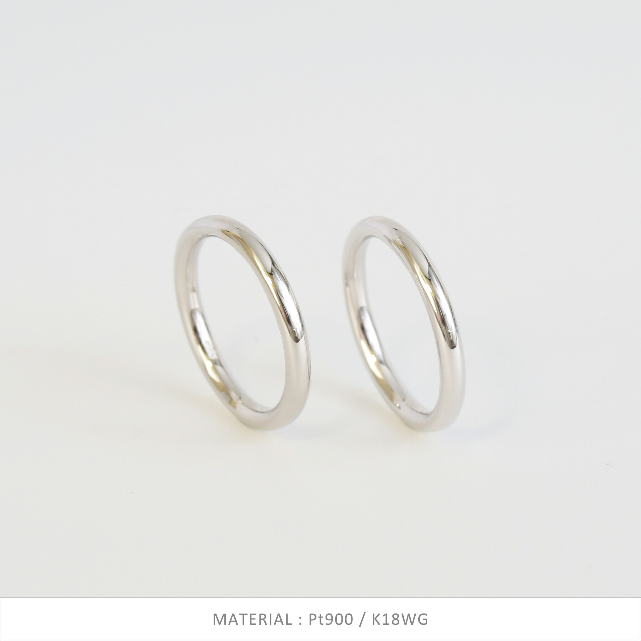 楽天市場】【Tree Ring / Slender】 K10/K18/Pt900 平打ち 地金