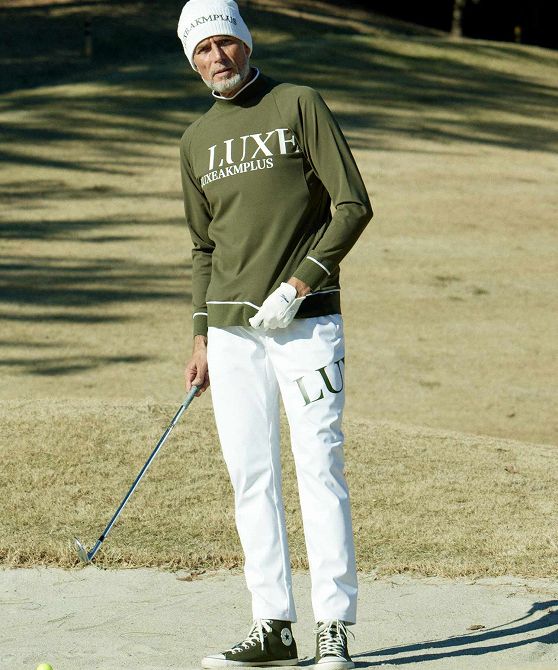 楽天市場】LUXEAKMPLUS リュクスエイケイエムプラス ゴルフ ビッグロゴ