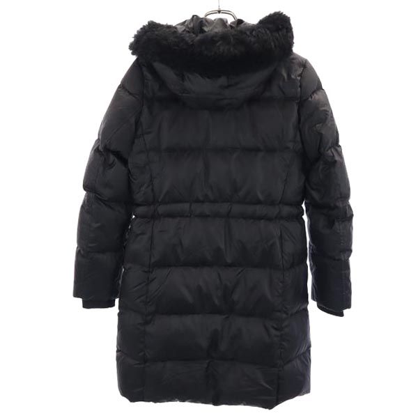 楽天市場】コーチ ダウンコート XS ブラック COACH ロゴ ジャケット