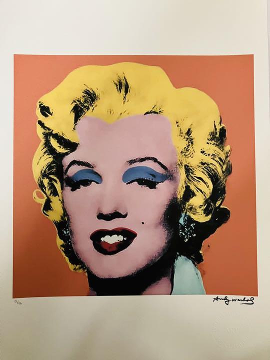 楽天市場】アンディウォーホル COA認定書付き リトグラフ マリリン