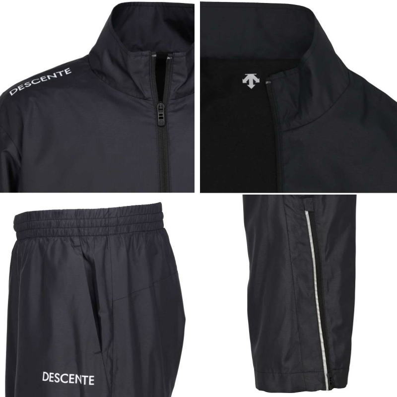 楽天市場】デサント ウインドブレーカー 上下 メンズ 裏起毛