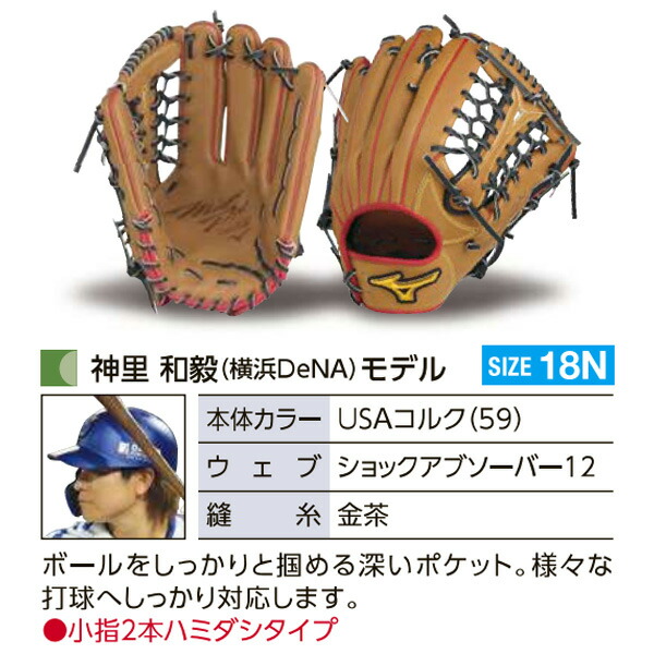 楽天市場】ミズノプロ オーダーグラブ 硬式グローブ 基本モデル 神里和
