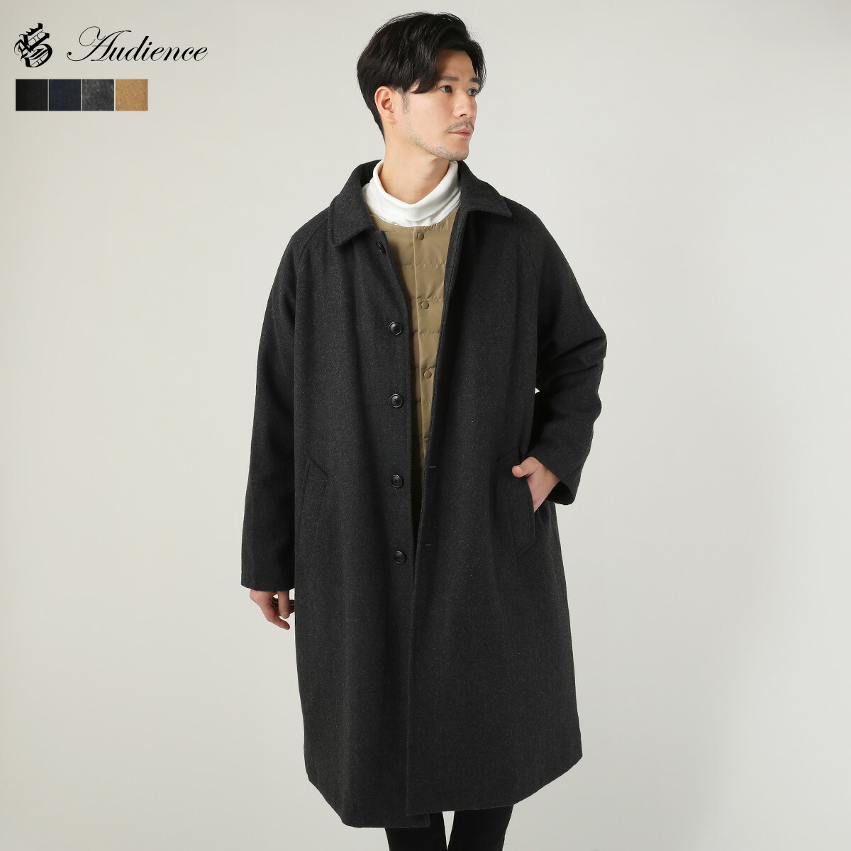 楽天市場】ステンカラーコート コート アウター メンズ 秋 冬 秋服 冬