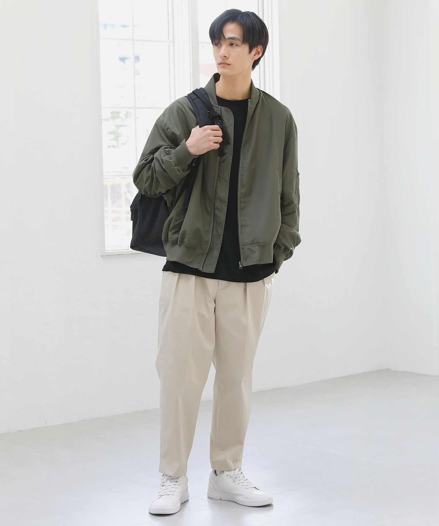 楽天市場】MA-1 ブルゾン アウター メンズ 春 春服 ビッグシルエット