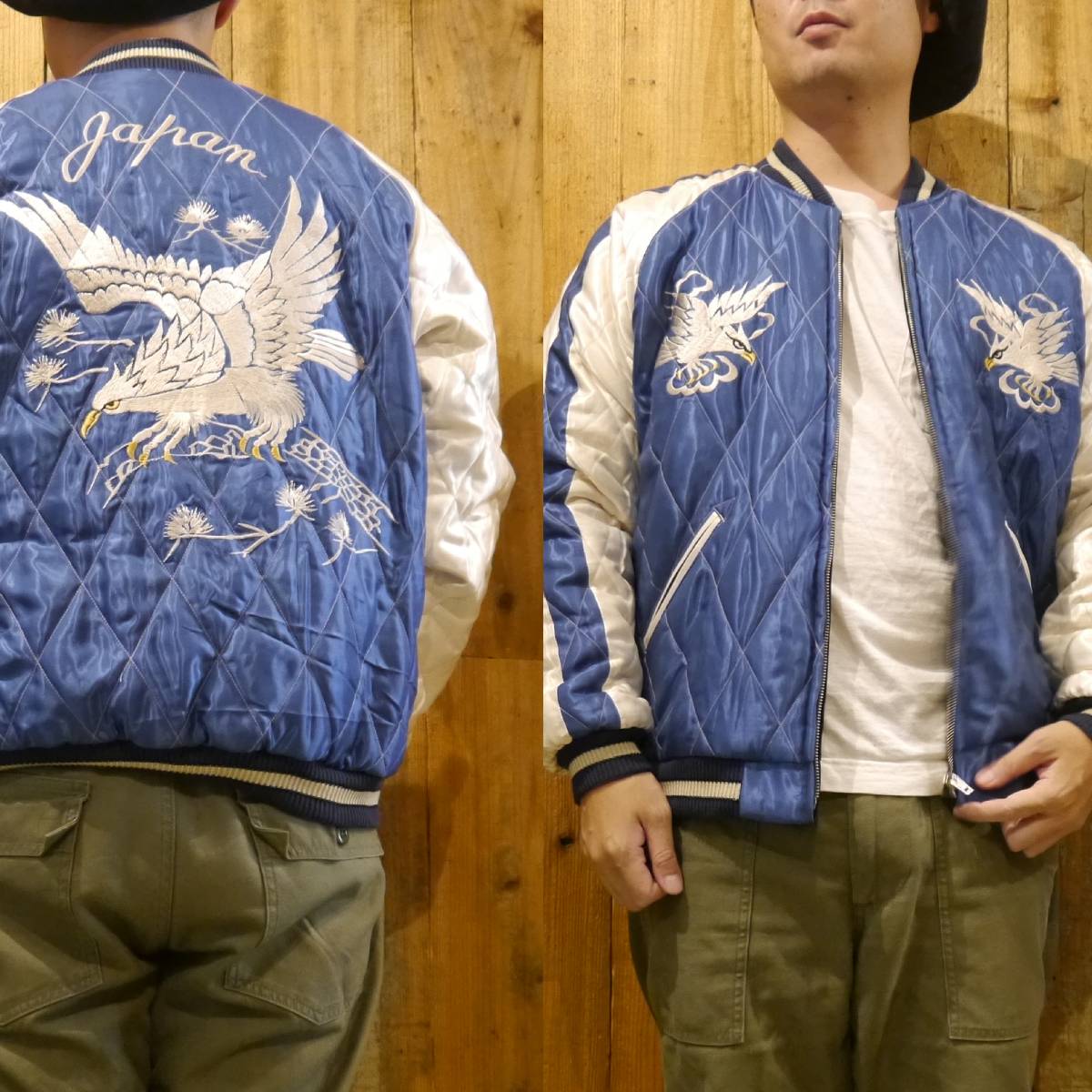 楽天市場】テーラー東洋 スカジャン 横須賀 別珍 ベロア スカジャン