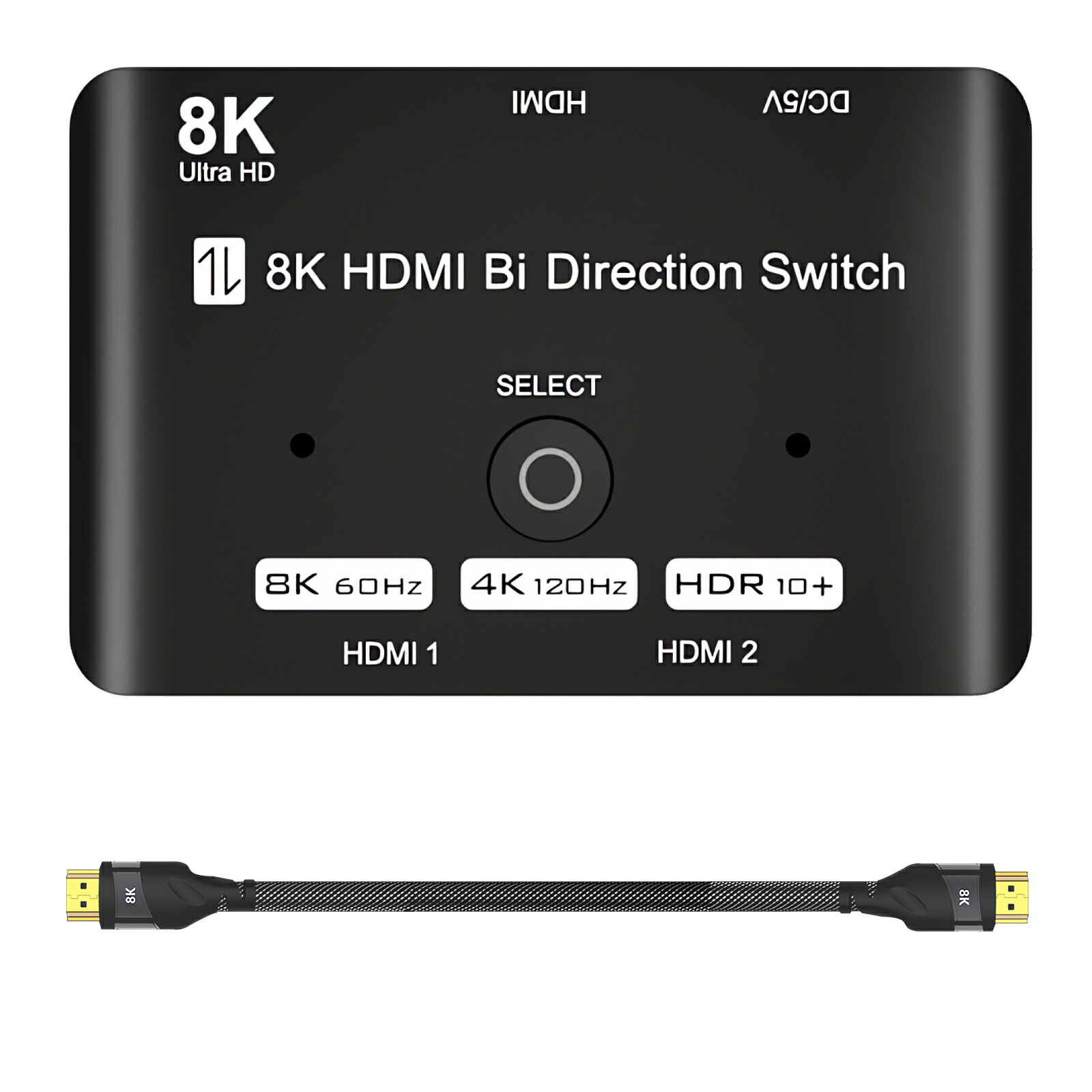 楽天市場】【SS限定10％OFF＆全品2点10%OFF】 hdmi 分配器 双方向 8K