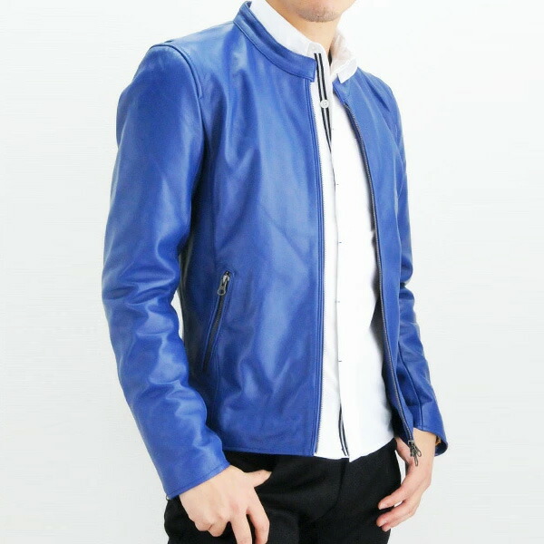 楽天市場】【50%off SALE】レザージャケット メンズ 本革 ラムレザー