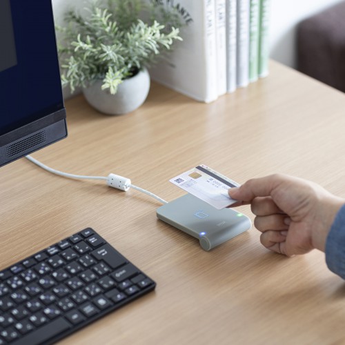 サンワサプライ 非接触型ICカードリーダライタ ADR-MNICU3 | パソコン