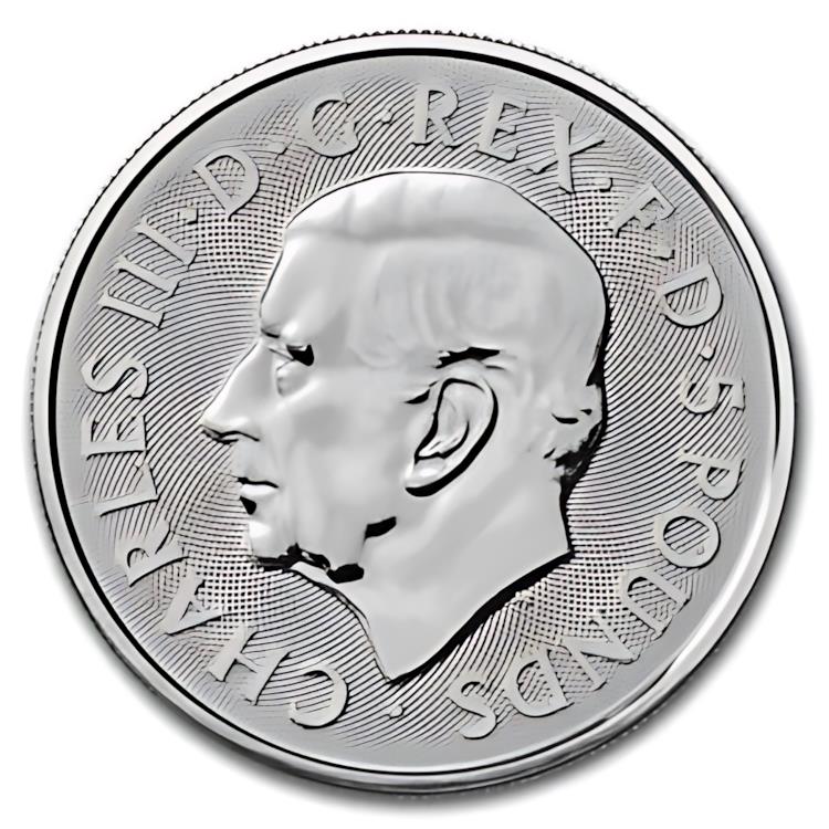 楽天市場】2024 GB 2 オンス シルバー ロイヤル チューダー ビースト