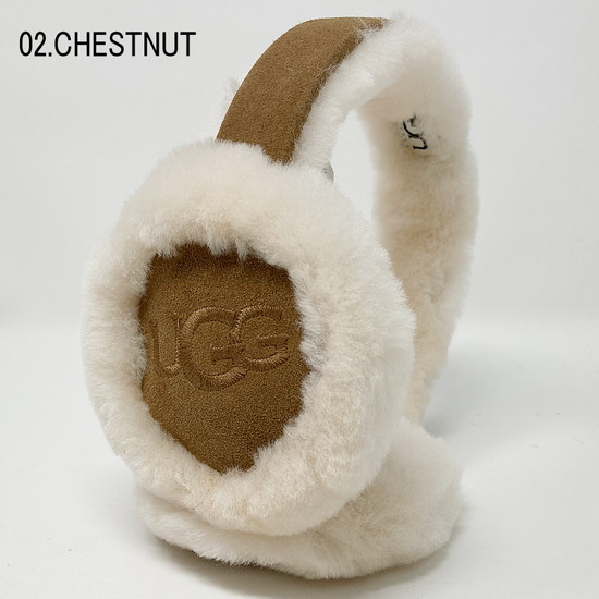 楽天市場】アグ イヤーマフ レディース UGG シープスキン エンブロイ