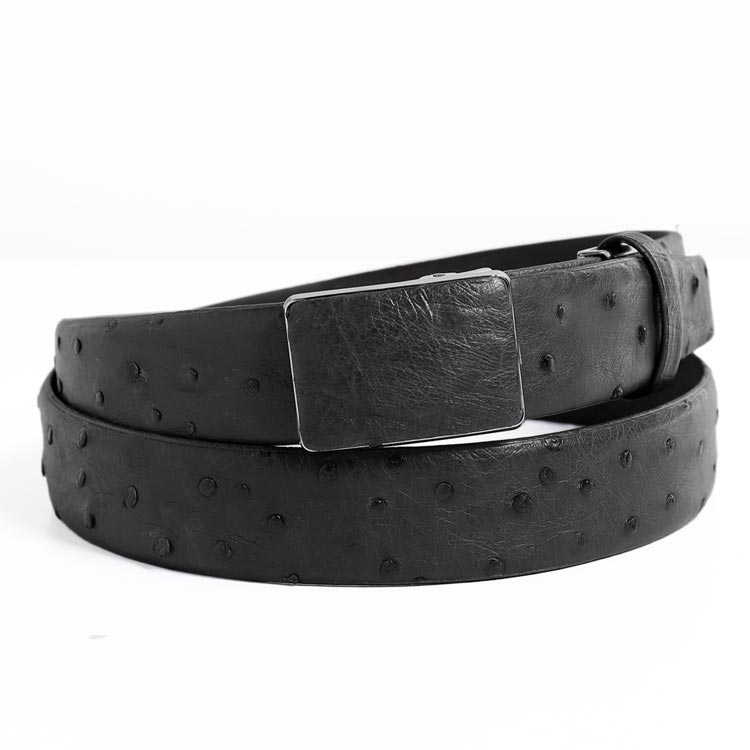 楽天市場】日本製 本革 オーストリッチ ベルト メンズ 張り無双