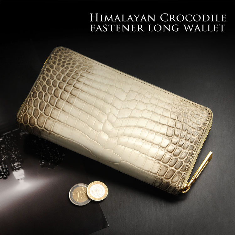 楽天市場】ヒマラヤ クロコダイル 長財布 レディース シャイニング