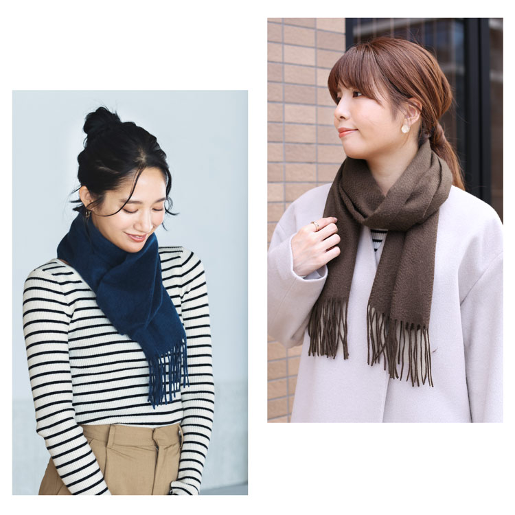 楽天市場】【10%offクーポン】カシミヤ 100% マフラー レディース 無地