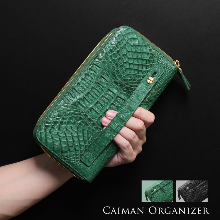 楽天市場】カイマン オーガナイザー メンズ クラッチ バッグ ダブル