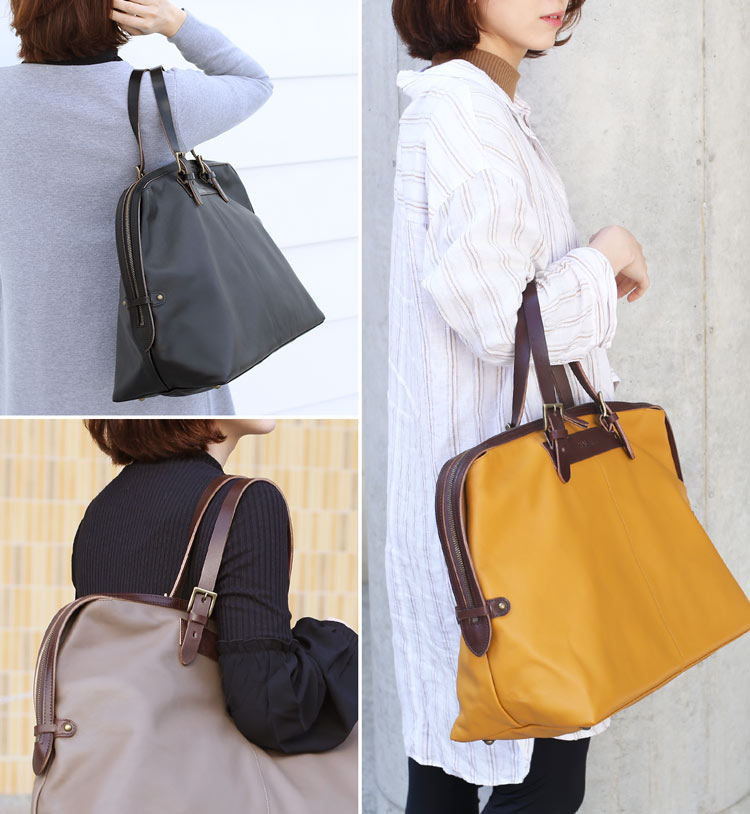 楽天市場】ボストンバッグ 旅行 牛革 ヌメ革 HALEINE レディース