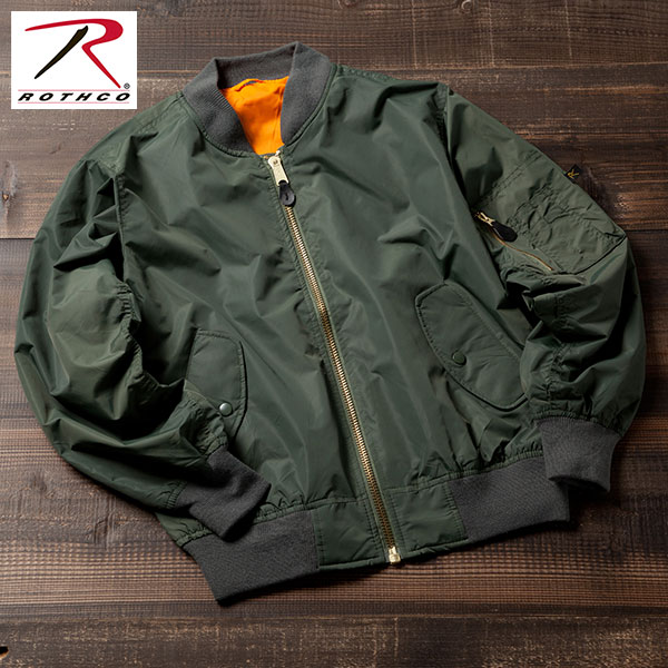 楽天市場】ROTHCO(ロスコ) MA-1タイプ ライトウェイト フライト