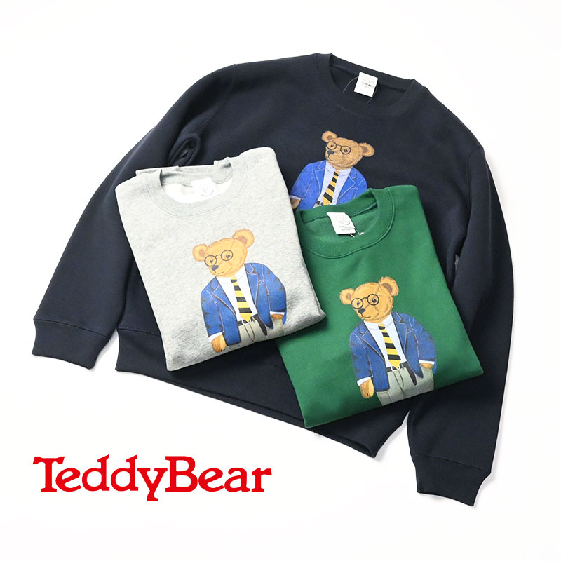 楽天市場】TEDDY BEAR テディベア プリント スウェット キャラクター