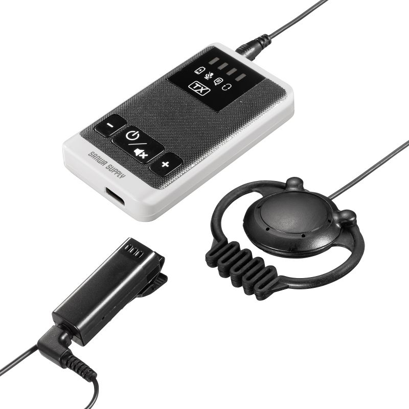 楽天市場】ワイヤレスガイドシステム 親機 ガイド用イヤホンマイク