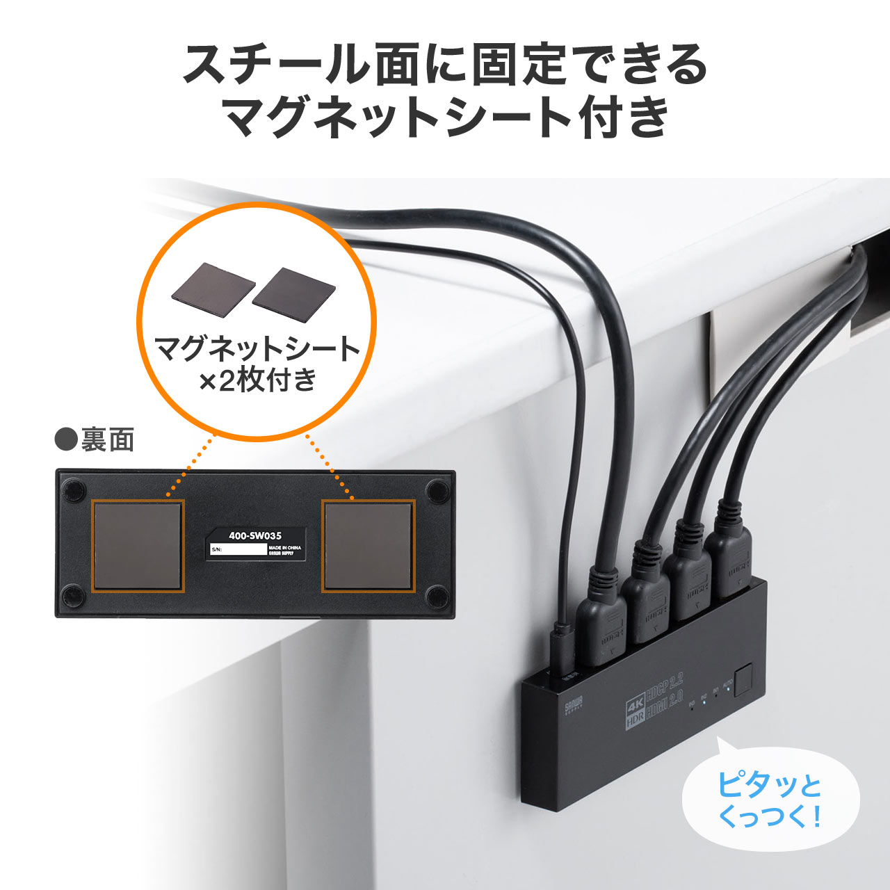 楽天市場】【楽天1位受賞】HDMI 切替器 4K 60Hz HDR HDCP2.2 自動 手動